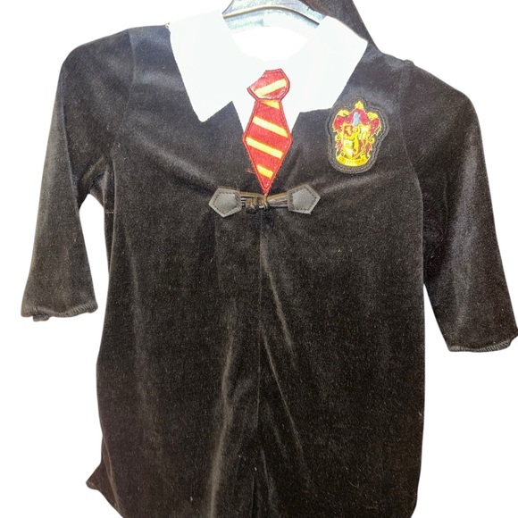 New Harry Potter hogwarts gryffindor robe costume 2 piece infant kids 6-12 month - Picture 1 of 4